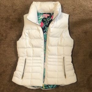 White Lilly pulitzer vest